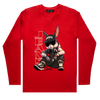 T shirt big bunny long sleeve